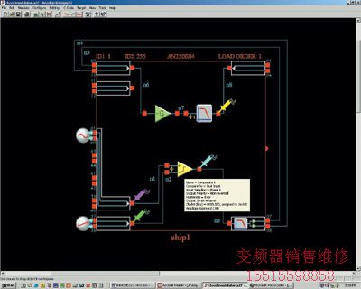 AnadigmDesigner2的圖形化開發(fā)環(huán)境可為評(píng)估板FPAA的配置提供基本的繪圖工具