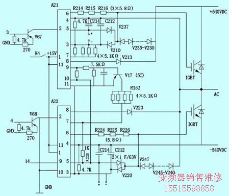 圖10 觸發(fā)板電路圖
